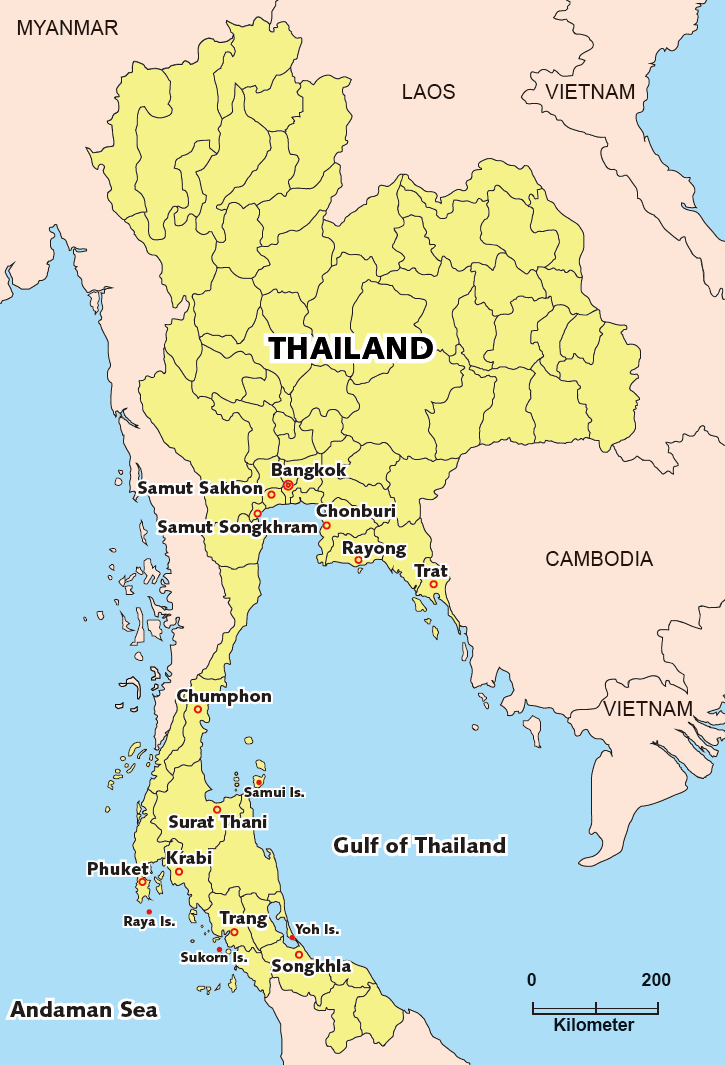 Thai Map