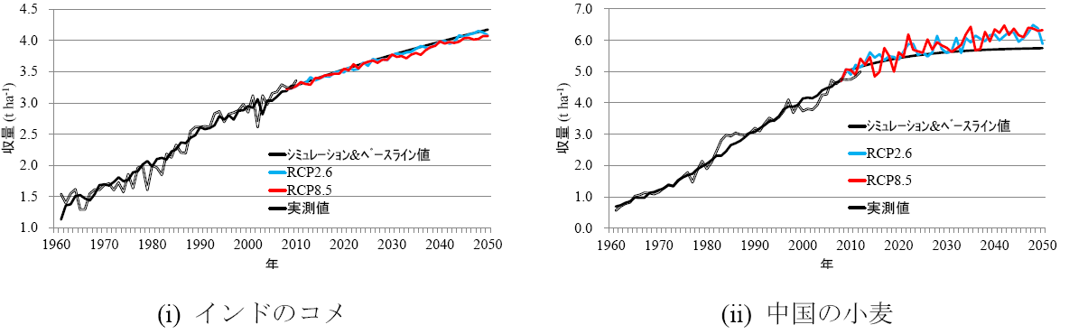 図2 作物収量の推移