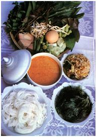 図１　食品の写真の一例（発酵米麺）
