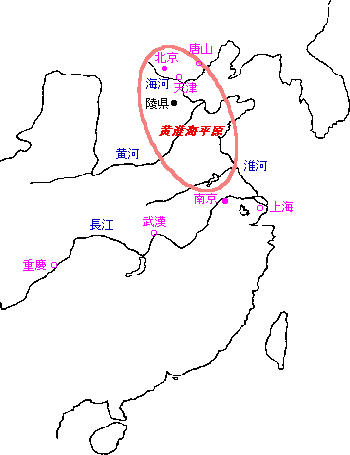 図1 調査対象地域の位置