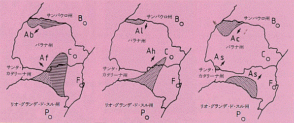 図3 今回の調査で明らかとなったハキリアリの分布地域