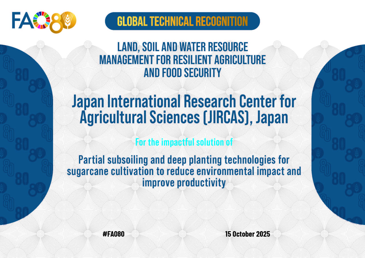 表彰状(統合分野)