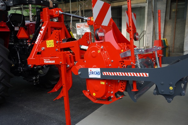 SRAに導入された部分深耕機