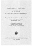 Soybean in the tropics and subtropics