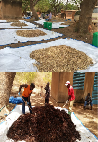 Fig. 1. Composting trial