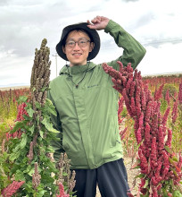 生物資源・利用領域の小林安文研究員